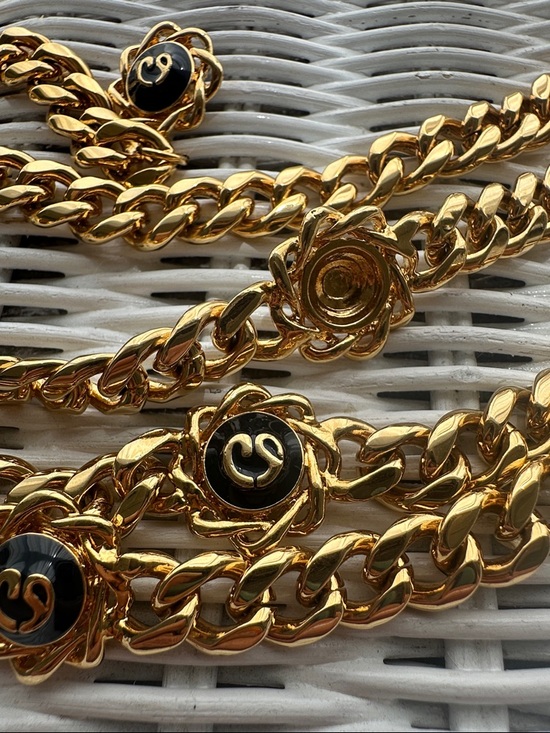 Gold-Tone Floral 37” Chain belt - Women Jewelry